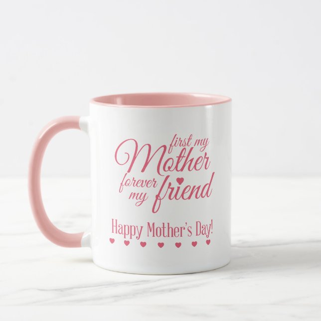 Foto Forever Friend Mutter Tag Tasse (Links)