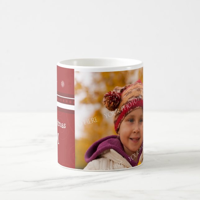 Foto-frohe Weihnacht-Mama-Tasse Kaffeetasse (Mittel)