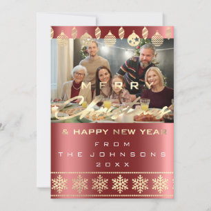 Foto Frohe Weihnachten glücklich Neujahr Burgund