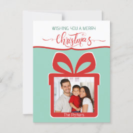 Foto Frohe Weihnachten Postkarte