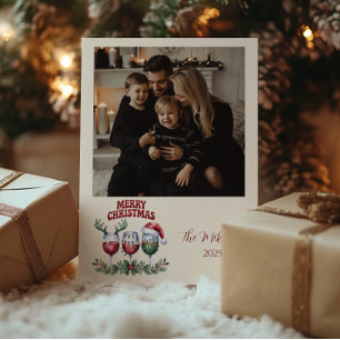 Foto Frohe Wein Weihnachten