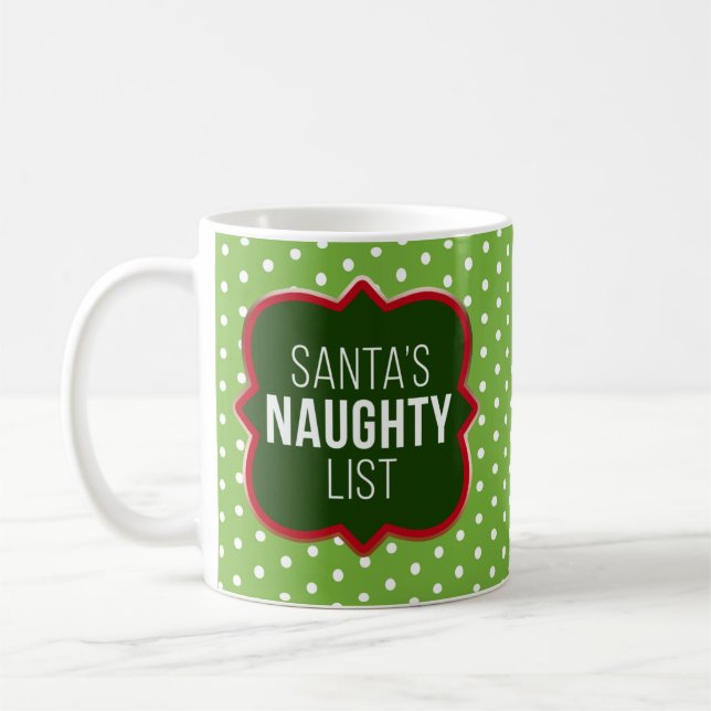 Foto Funny Weihnachten Weihnachten Weihnachts-Unhe Kaffeetasse (Links)