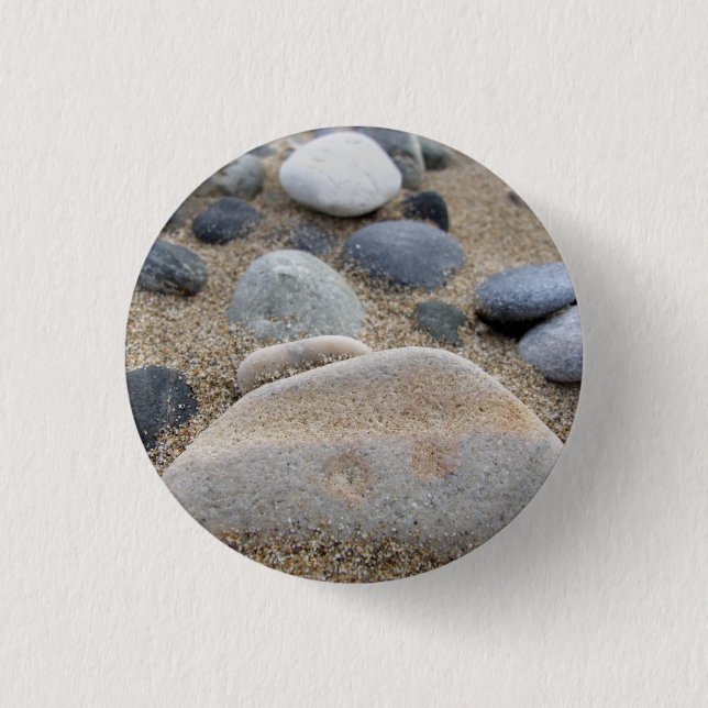 Foto für Beach-Pebbles / Abzeichen Button (Vorderseite)