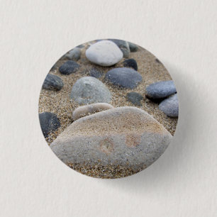 Foto für Beach-Pebbles / Abzeichen Button
