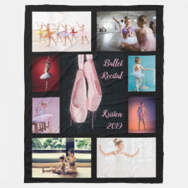 Foto für benutzerdefinierte Ballet-Shoes Fleecedecke