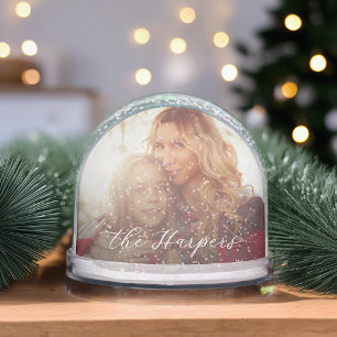 Foto für benutzerdefinierte Beschriftungen und Jah Schneekugeln