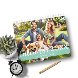 Foto für benutzerdefinierte Familien 2025 Moderner Kalender