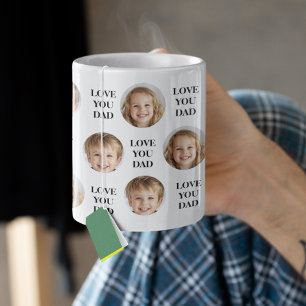 Foto für benutzerdefiniertes Gesicht   Liebe Sie V Kaffeetasse
