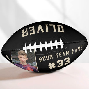 Foto für Benutzername und Nummer des Teams Football