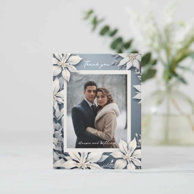 Foto für Blumenzwiebeln Vielen Dank Postkarte (Stehend Vorderseite)