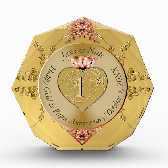 Foto für das 1./50. Hochzeitstag (Vorderseite)