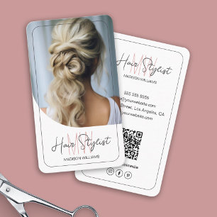 Foto für das Logokombinat für Haarstühle Visitenkarte
