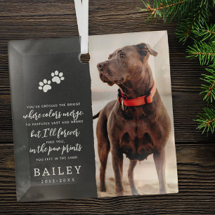 Foto für das moderne Gedicht "Memorial Simple Mode Ornament Aus Glas