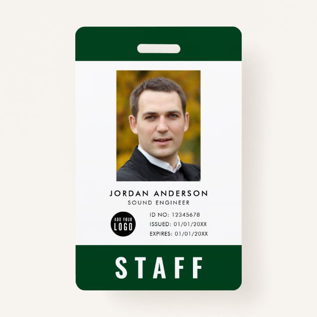 Foto für das personalisierte Logo für benutzerdefi Ausweis (Vorderseite)
