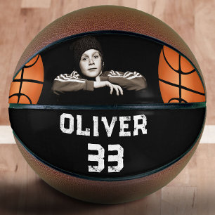 Foto für den Namen und die Nummer des benutzerdefi Basketball