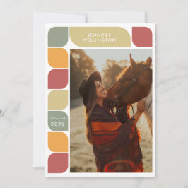 Foto für den Retro-Rahmen mit roter Geometrie 2022 Ankündigung