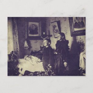 Foto für den viktorianischen Erbfall Postkarte