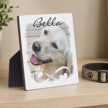 Foto für die Hunde Paw Herz Unendlichkeit Beibehal