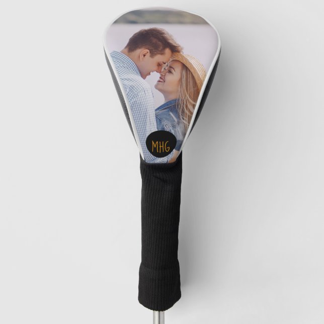 Foto für die individuelle Familie , Mit Monogramm  Golf Headcover (Vorderseite)