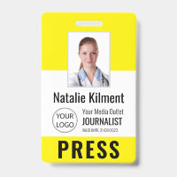 Foto für die journalistische Presseausweise Logo-I