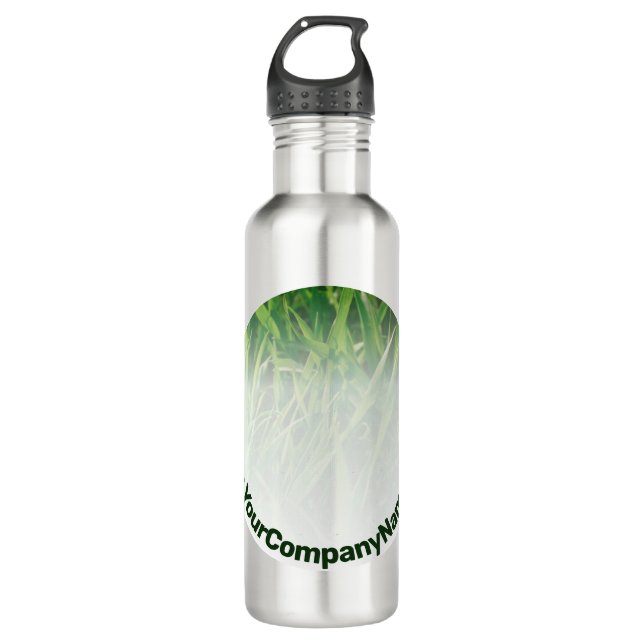Foto für die Pflege von Werbeflächen www Edelstahlflasche (Vorderseite)