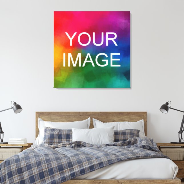 Foto für Familienfeiern Leinwanddruck (Insitu (Schlafzimmer))