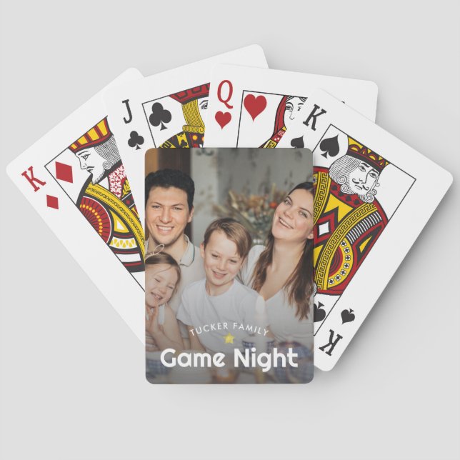 Foto für Familienspielabend Spielkarten (Rückseite)
