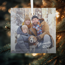 Foto für Familienurlaub Ornament Aus Glas