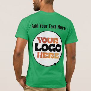 Foto für Firmenlogo hinzufügen T-Shirt