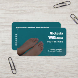 Foto für Foot Care Visitenkarte