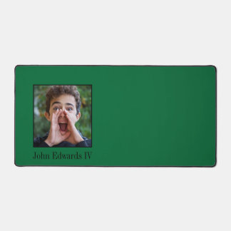 Foto für grüne Desktop-Unterlage hochladen Schreibtischunterlage