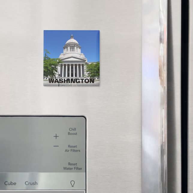 Foto für Hauptstadt in Washington Staat Magnet (In Situ (Kühlschrank))