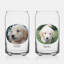 Foto für Haustiere, 2 Set aus Glas