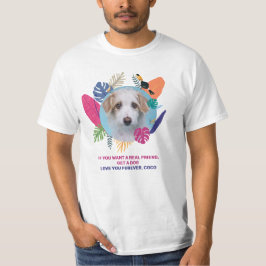 Foto für Haustiere, bearbeitbarer T - Shirt für di