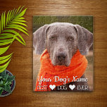 Foto für Haustiere Personalisiert<br><div class="desc">Vergnügen Sie sich mit einem Foto für die ganze Familie. Laden Sie das Bild Ihres Hundes hoch und bearbeiten Sie den Namenstext für eine wunderbare,  eine nette,  familiäre Geschenkidee.</div>