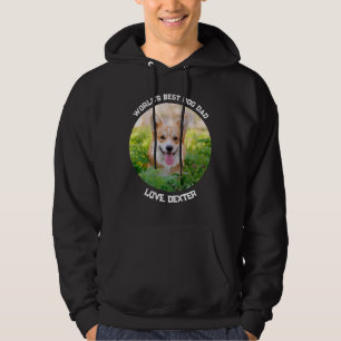 Foto für Haustiere Spaß Der beste Hund-Vater der W Hoodie