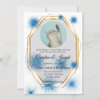Foto für Hochzeiten mit blauem Tuft von Fur Invita