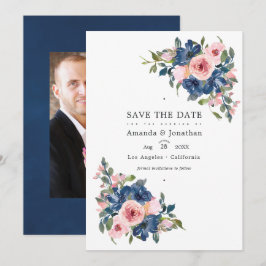 Foto für Hochzeiten von Wasserfarben und Blush Save The Date
