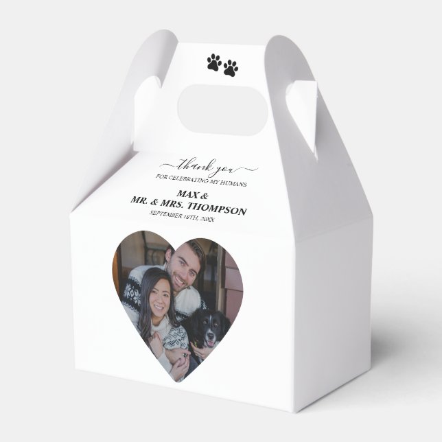 Foto für Hochzeitliche Hochzeit Geschenkschachtel (Vorderseite)