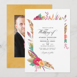 Foto für Hochzeitsfeiern Einladung