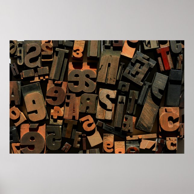 Foto für Holzbuchstaben Poster (Vorne)