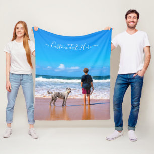 Foto für Ihr Haustier Vokabeln - benutzerdefiniert Fleecedecke