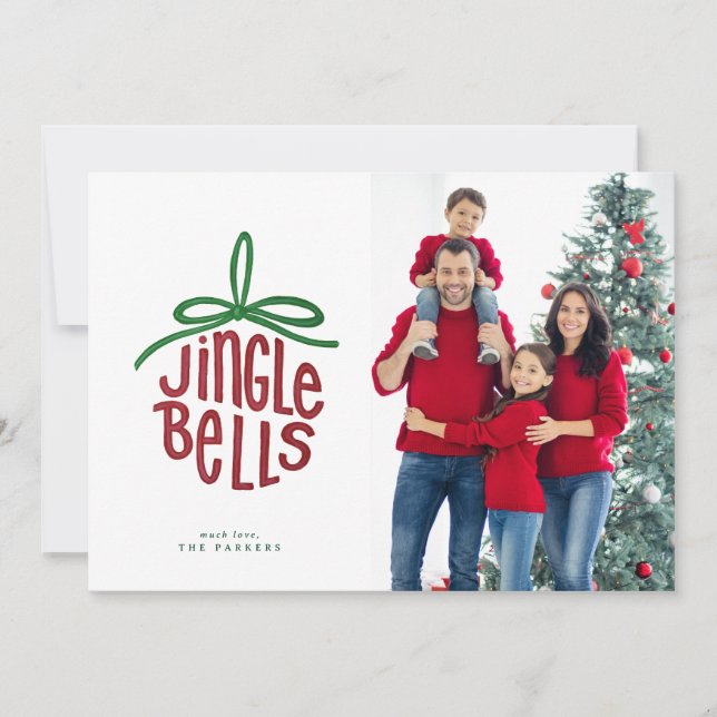 Foto für Jingle Bells, handsigniert (Vorderseite)