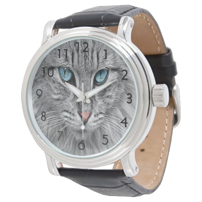 Foto für Katzenhunde Armbanduhr (Schrägansicht)