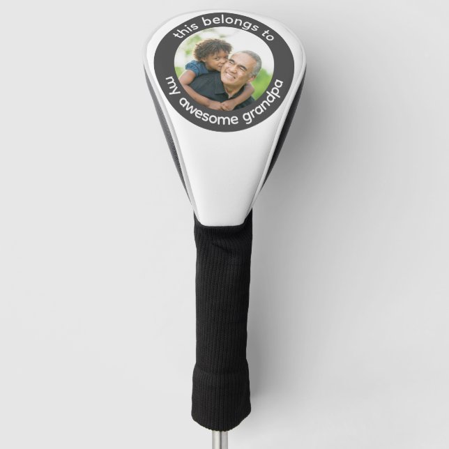 Foto für kundenspezifische Großgeräte Golf Headcover (Vorderseite)