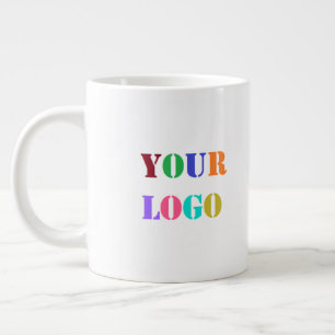 Foto für kundenspezifische Logos Werbeaktion Kaffe Jumbo-Tasse