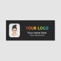 Foto für kundenspezifische Mitarbeiter, Logo-Butto