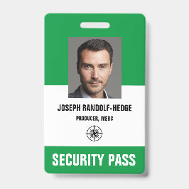 Foto für Mitarbeiter mit Lanyard Ausweis