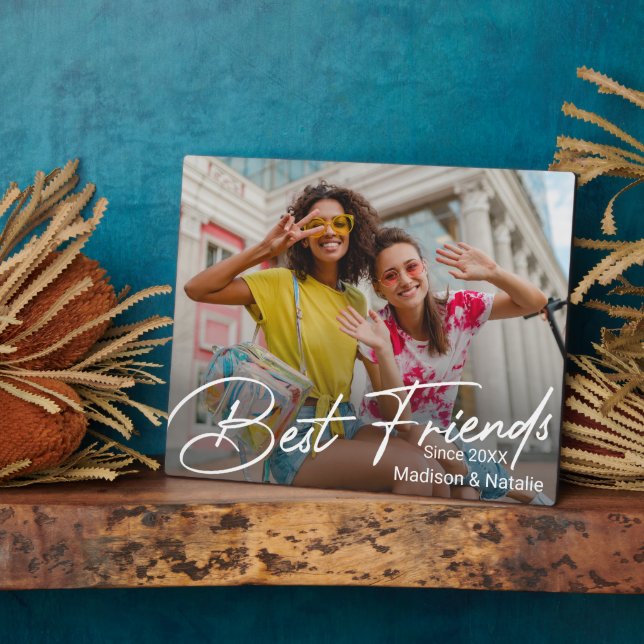 Foto für moderne Freundschaft Fotoplatte (Seite)
