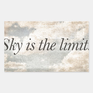 Foto für motivierend Quotes Rechteckiger Aufkleber